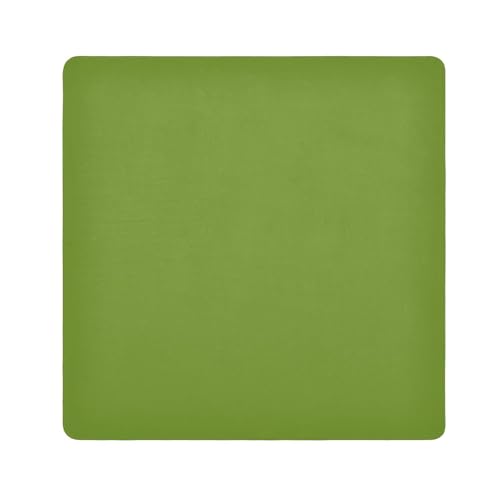 Olive Drab selbstklebendes Tuch, 45 x 45 cm, magisch, flexibel, faltbar, selbstklebende Make-up-Tasche, tragbare Kosmetiktasche für Reisen von ODAWA