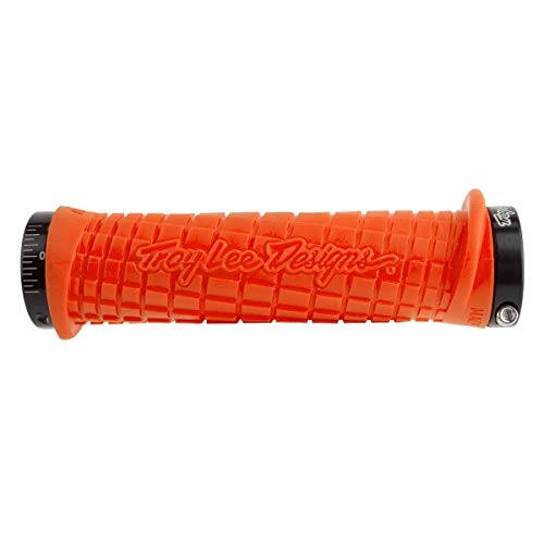 ODI 154517 Griffe MTB Bonus Pack Troy Lee Designs Grip, Orange-Schwarz, 130 mm, D30TLO-B von ODI
