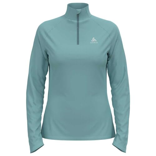 ODLO Laufshirt Damen Langarm Essential I Sport Shirt I Sport Oberteil I Midlayer I Fitness Shirt von Odlo