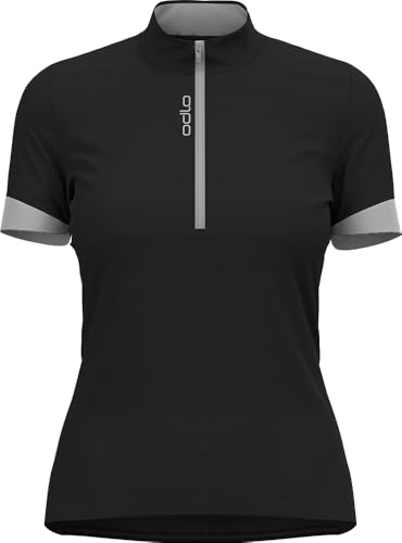 ODLO Fahrradtrikot Damen Essential I Radtrikot Kurzarm I Fahrradshirt ODLO Fahrradtrikot Damen Essential I Radtrikot Kurzarm I Fahrradshirt von Odlo