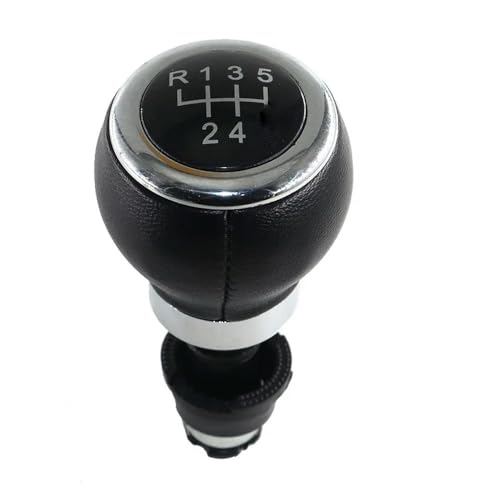 ODSMBK Gear Shift Knob Hebel Stick Gaiter Boot Cover Kragen Passt für VW für Golf Plus 2005 2006 2007 2008 2009 2010-2014 Auto Styling Zubehör-5 Speed Gear knob von ODSMBK