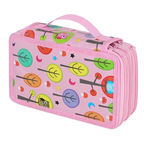OFFCUP Federmäppchen 3 Fach Federtasche 52 Slots Große Kapazität Etui Stifte Schulmäppchen Federmappe Stiftetasche Mäppchen für Teenager Schule Büro Jungen Mädchen - Rosa OFFCUP Federmäppchen 3 Fach Federtasche 52 Slots Große Kapazität Etui Stifte Schulmäppchen Federmappe Stiftetasche Mäppchen für Teenager Schule Büro Jungen Mädchen - Rosa von OFFCUP