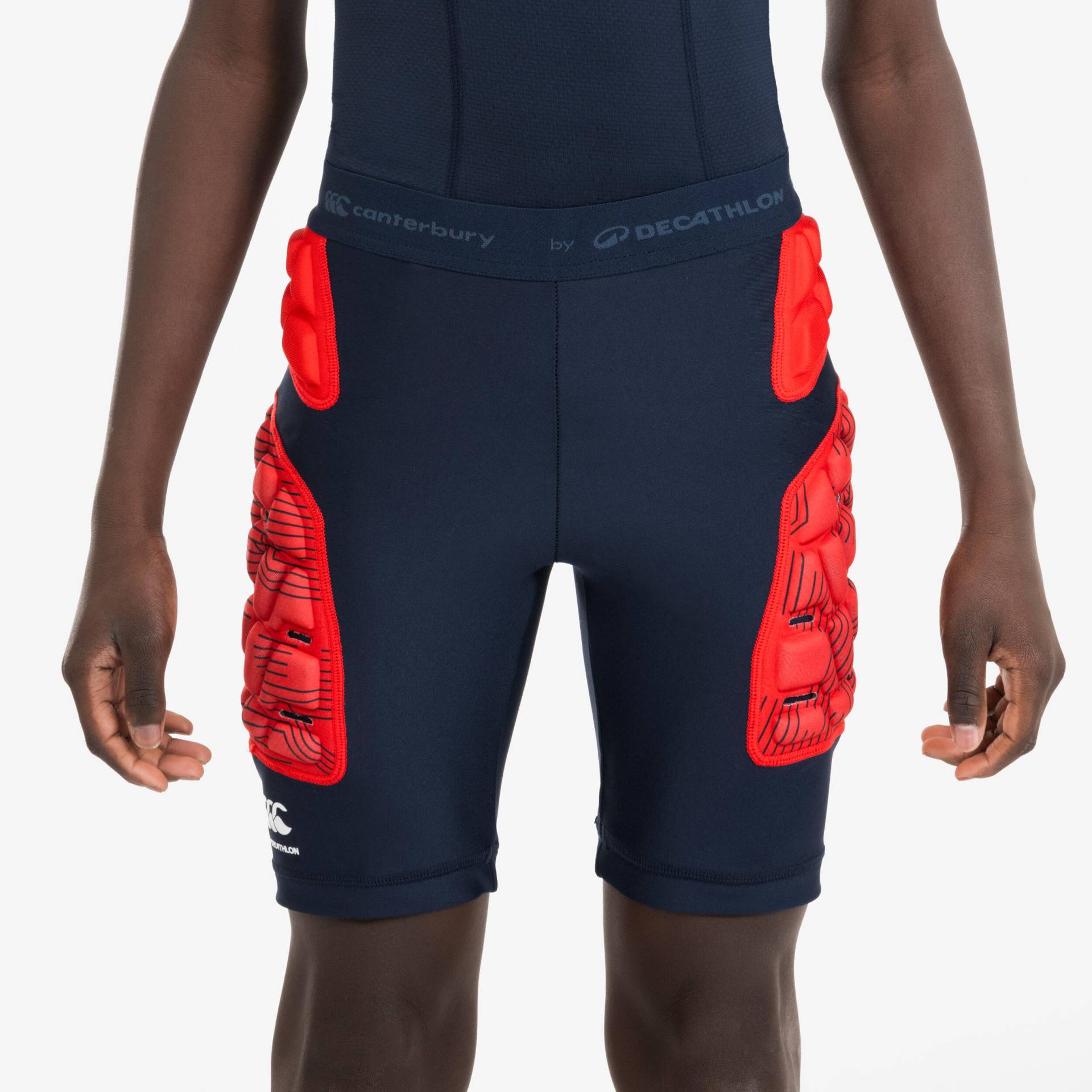 Kinder Rugby Protektor Shorts - R500 DECATHLON Canterbury blau Kinder Rugby Protektor Shorts - R500 DECATHLON Canterbury blau von OFFLOAD
