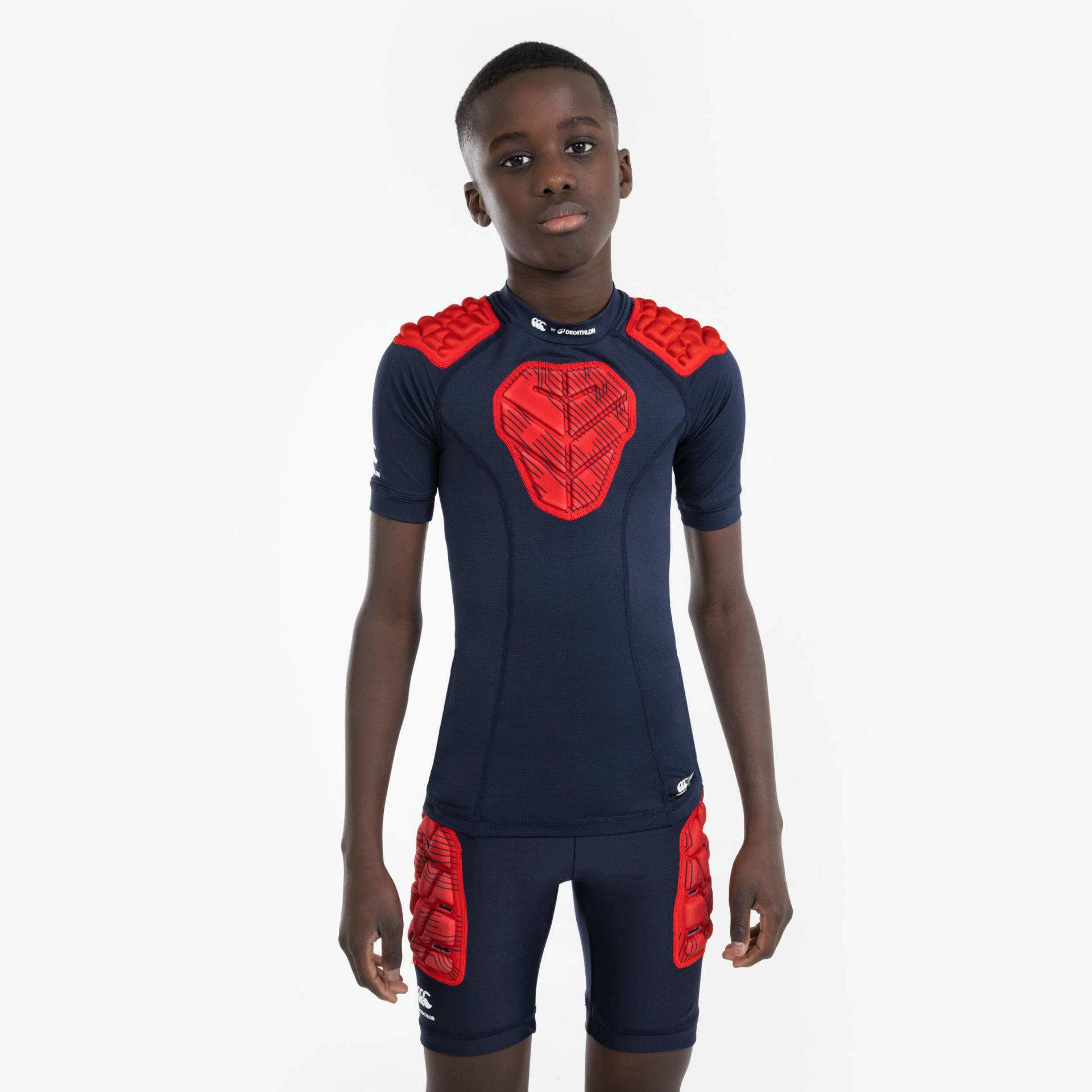 Kinder Rugby Schulterschutz - R500 DECATHLON Canterbury blau Kinder Rugby Schulterschutz - R500 DECATHLON Canterbury blau von OFFLOAD