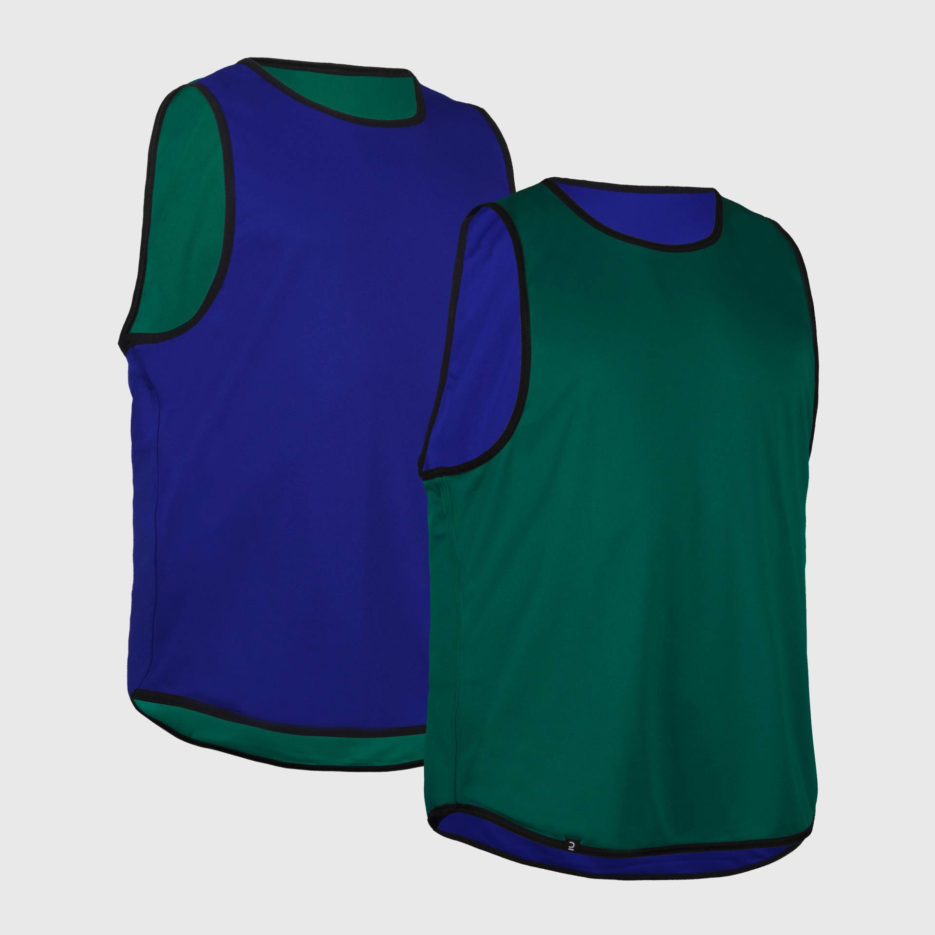 Rugby Trainingsleibchen wendbar - R500 blau/grün Rugby Trainingsleibchen wendbar - R500 blau/grün von OFFLOAD