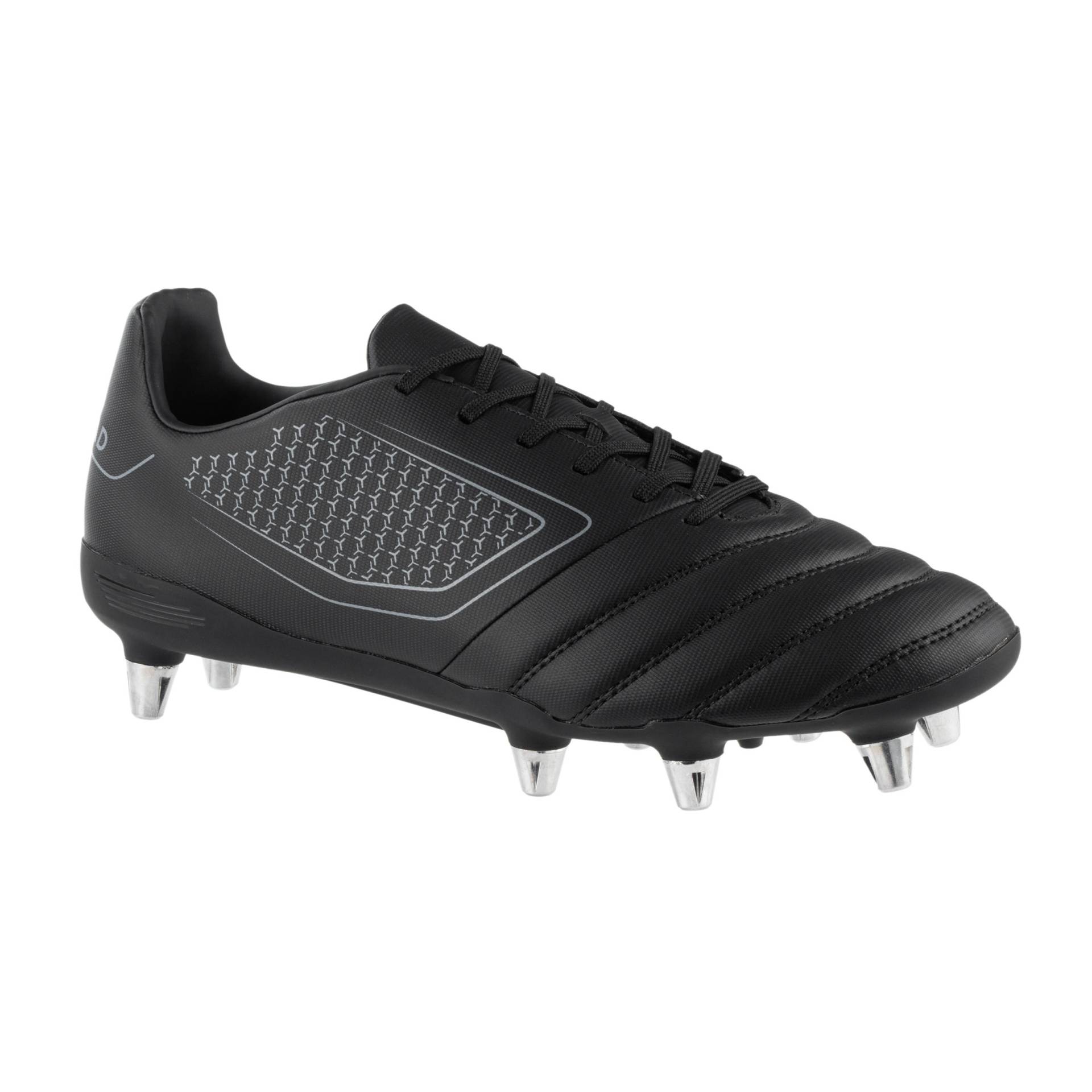 Rugbyschuhe Stollen Impact R100 SG Herren schwarz von OFFLOAD