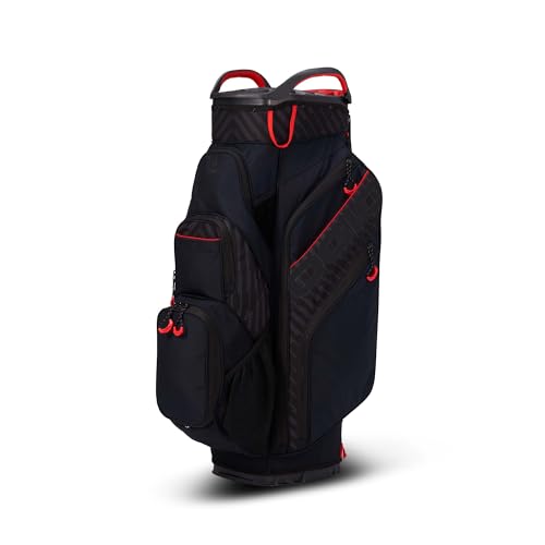 OGIO Woode Golftasche, Schwarz/Rot (Black Sport) von OGIO