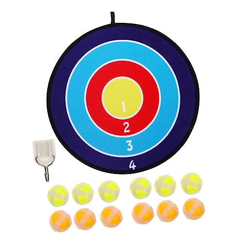 OHPHCALL 1 Satz Klebrige Dartscheibe Dartspielzeug Pädagogisches Spielzeug Dartplatte Dartscheibe Spielzeug Dartscheibe Bälle Dartscheibe Aus Pappe von OHPHCALL