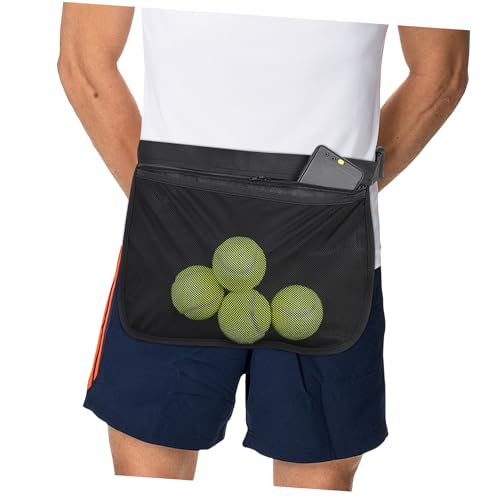 OHPHCALL Golf Aufbewahrungstasche Tennisball Haltertasche Tennis Gürteltasche Taille Tennisball Halter Tennisball Tasche Taille Pickleball Taschen Für Männer Tennisball Halter von OHPHCALL