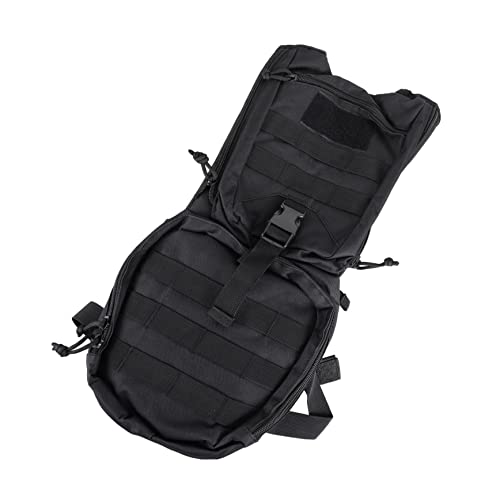 OHPHCALL Outdoor Trinkrucksack Tragbarer Wasserbeutel Für Laufen Wandern Bergsteigen Und Radfahren Leichter Hydration Rucksack Auslaufsicher Nylon Schwarz von OHPHCALL