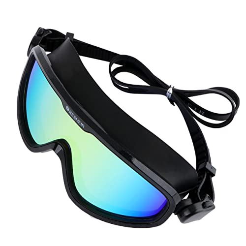 OHPHCALL Wasserdichte Unisex Schwimmbrille Mit Antifog Technologie UV Schutz Und Praktischem Augenschutz Schwarz Ideal Für Schwimmen Schnorcheln Und Tauchen Mit Verstellbaren von OHPHCALL