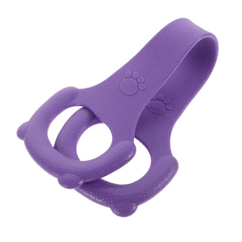 OHPHCALL Yoga-Spanngurt Yoga-Band elastisches Band zum Trainieren Tragbares Fitnessband Stretchband für Yoga Widerstandsbänder zum Trainieren Stretchbänder für die Übung TPE Violett von OHPHCALL