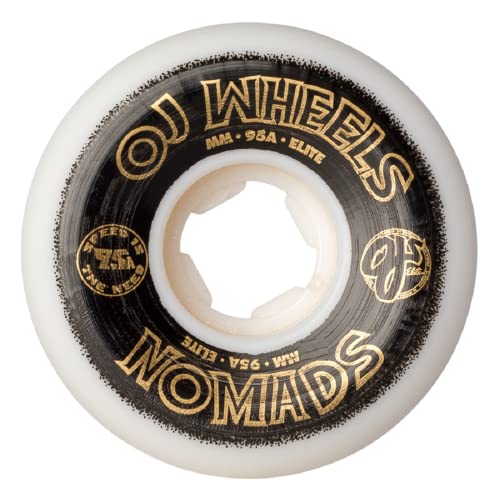OJ 53 mm Elite White Nomads 95a Skateboard-Räder OJ 53 mm Elite White Nomads 95a Skateboard-Räder von OJ