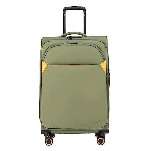 OKCLPQII Erweiterbare Koffer Großes Gepäckstück wasserdichte Koffer mit Rollen TSA-Zahlenschloss Handgepäck Leicht zu bewegen von OKCLPQII
