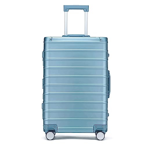 OKCLPQII Handgepäckkoffer, Trolley-Koffer aus Aluminium-Magnesium-Legierung mit Rädern, luxuriöser Hartschalenkoffer mit großem Fassungsvermögen von OKCLPQII