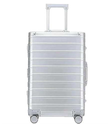 OKCLPQII Koffer Gepäck Handgepäck Koffer mit Rollen Koffer aus Aluminium-Magnesium-Legierung Aufgegebenes Gepäck Koffer mit Rollen von OKCLPQII