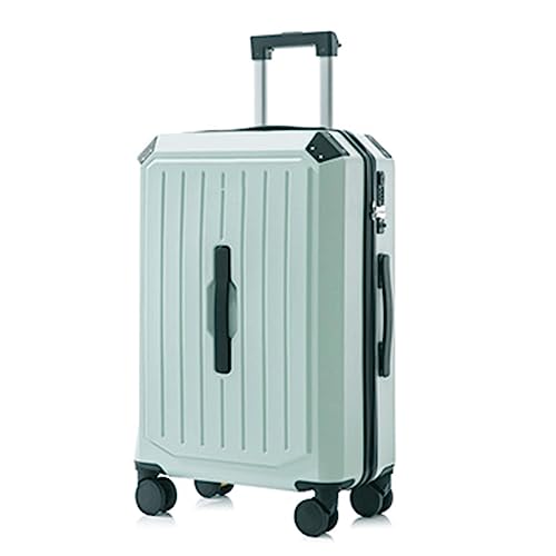 OKCLPQII Koffer mit großem Fassungsvermögen, Handgepäckkoffer im wiederaufladbaren Design mit Getränkehalter, Geschäftsreisekoffer von OKCLPQII