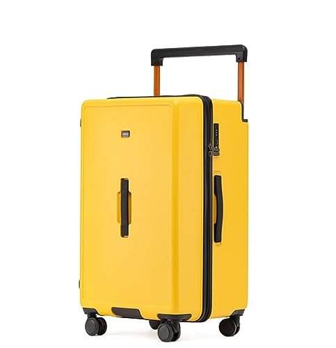 OKCLPQII Koffergepäck 26-Zoll-Gepäck Verdickter Reißverschluss Handgepäck Breiter Trolley Verschleißfester Koffer Koffer mit Rädern von OKCLPQII