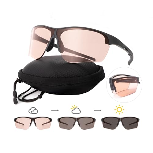 OKH Faltbare Fahrradbrille, tragbar, winddicht, TR90, Sportbrille, Sonnenbrille für Herren und Damen, für Fahrrad, Outdoor, Motorrad, Fahren, Angeln, Wandern OKH Faltbare Fahrradbrille, tragbar, winddicht, TR90, Sportbrille, Sonnenbrille für Herren und Damen, für Fahrrad, Outdoor, Motorrad, Fahren, Angeln, Wandern von OKH