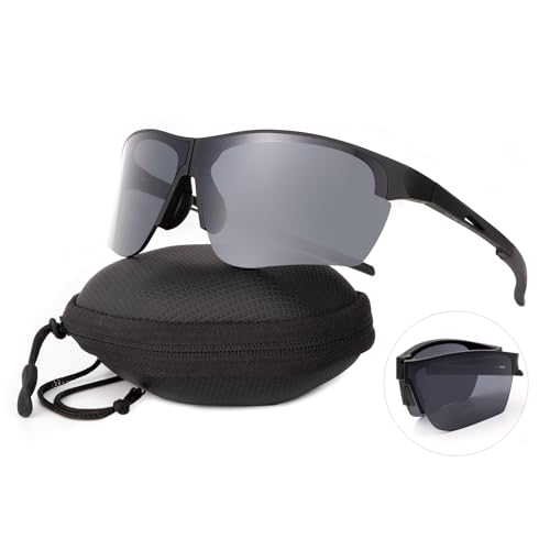 OKH Faltbare Fahrradbrille, tragbar, winddicht, TR90, Sportbrille, Sonnenbrille für Herren und Damen, für Fahrrad, Outdoor, Motorrad, Fahren, Angeln, Wandern OKH Faltbare Fahrradbrille, tragbar, winddicht, TR90, Sportbrille, Sonnenbrille für Herren und Damen, für Fahrrad, Outdoor, Motorrad, Fahren, Angeln, Wandern von OKH