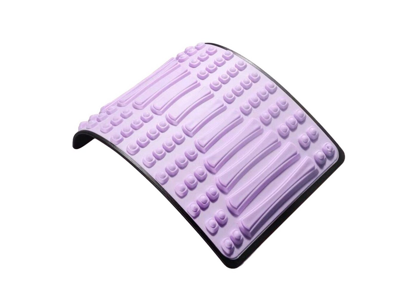 OKWISH Rückentrainer Rückenstrecker Rückendehner Rückenmassage Unterstützung Back Stretcher, (Lendenwirbeldehner Rücken und Nackenstrecker Haltungskorrektur 2 in 1, 1-tlg., Yoga-Fitnessgeräte, Höhenverstellung, Rückenstütze, Rückenmassagegerät), Lendenwirbelstütze Schmerzlinderung Muskelverspannung Bett Stuhl Auto von OKWISH