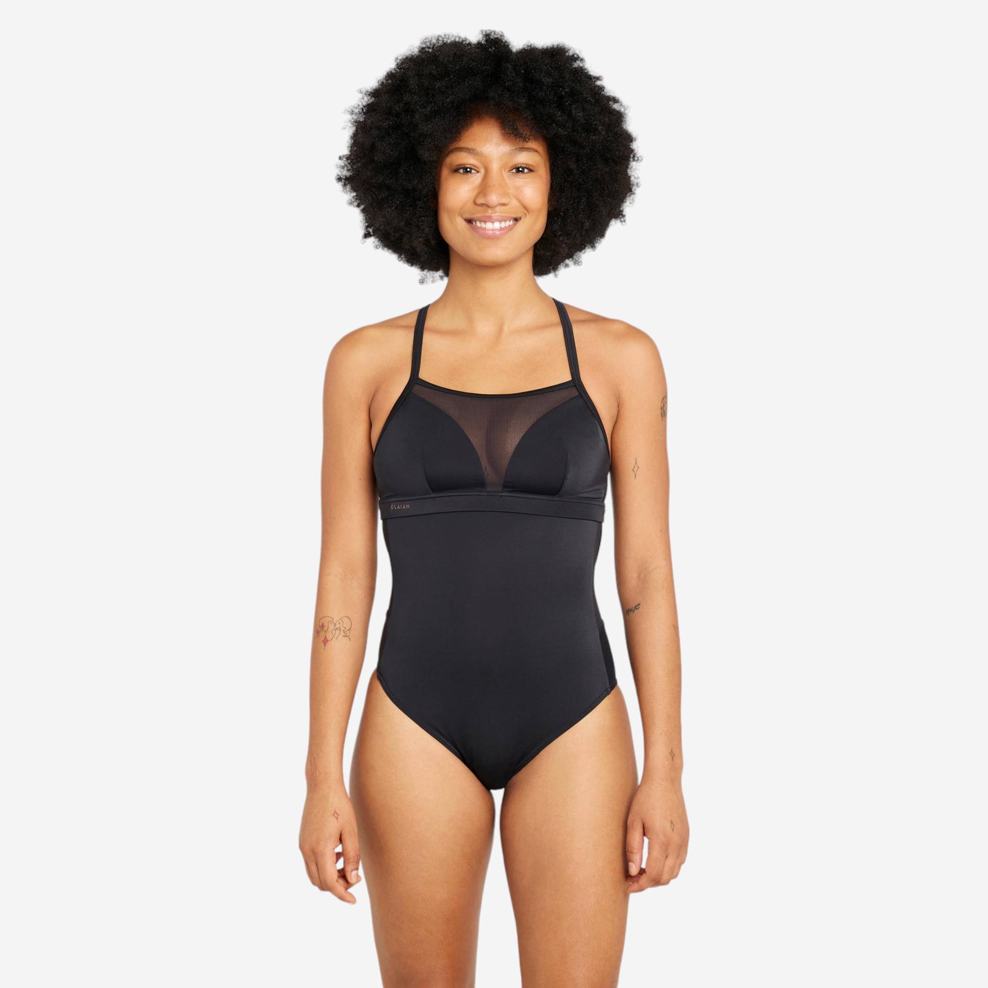 Badeanzug Damen - Elise schwarz Badeanzug Damen - Elise schwarz von OLAIAN