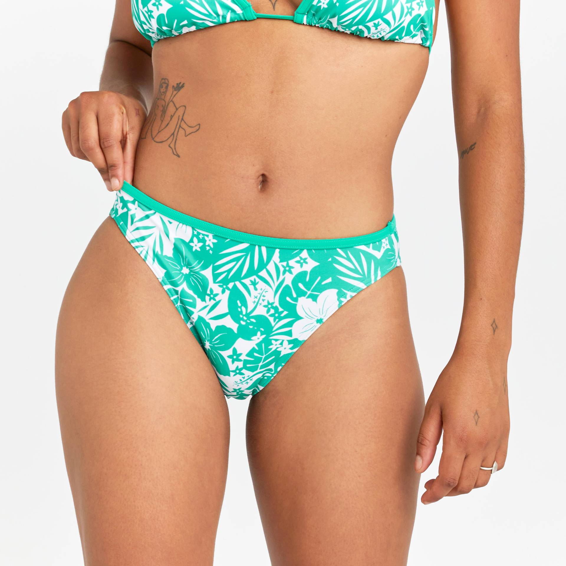 Bikini-Hose Damen - Nina Borneo grün von OLAIAN