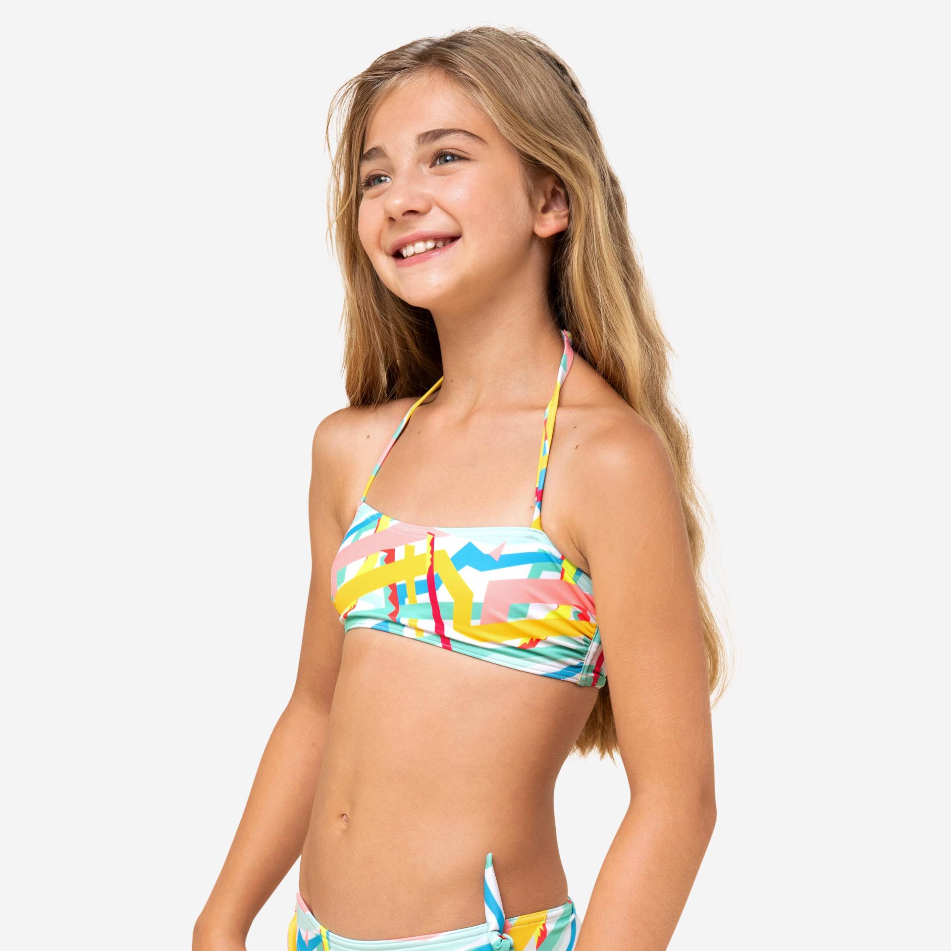 Bikini-Oberteil Bandeau Liloo Top 100 Mädchen weiss Bikini-Oberteil Bandeau Liloo Top 100 Mädchen weiss von OLAIAN