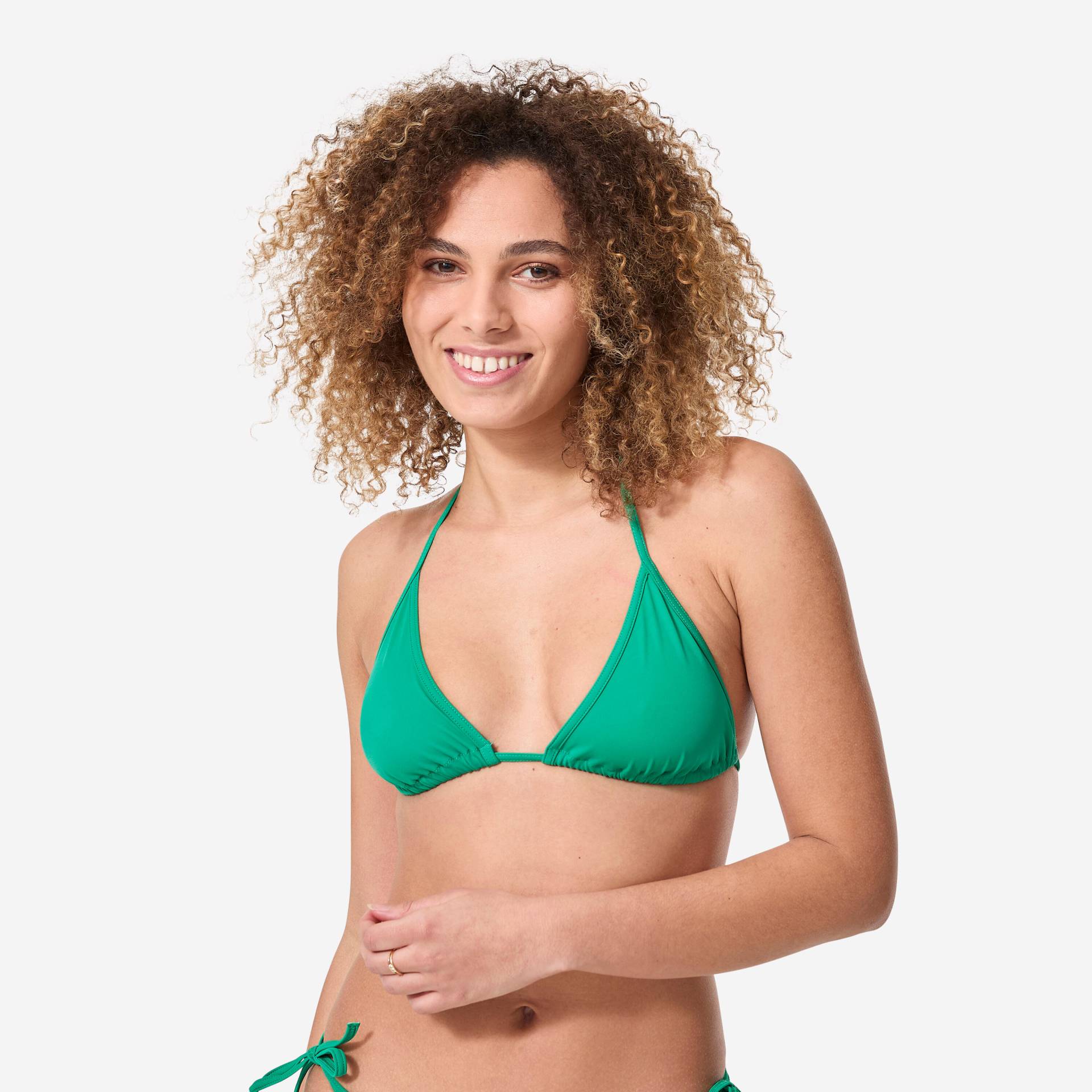 Bikini-Oberteil Damen Triangel verschiebbar Mae grün Bikini-Oberteil Damen Triangel verschiebbar Mae grün von OLAIAN