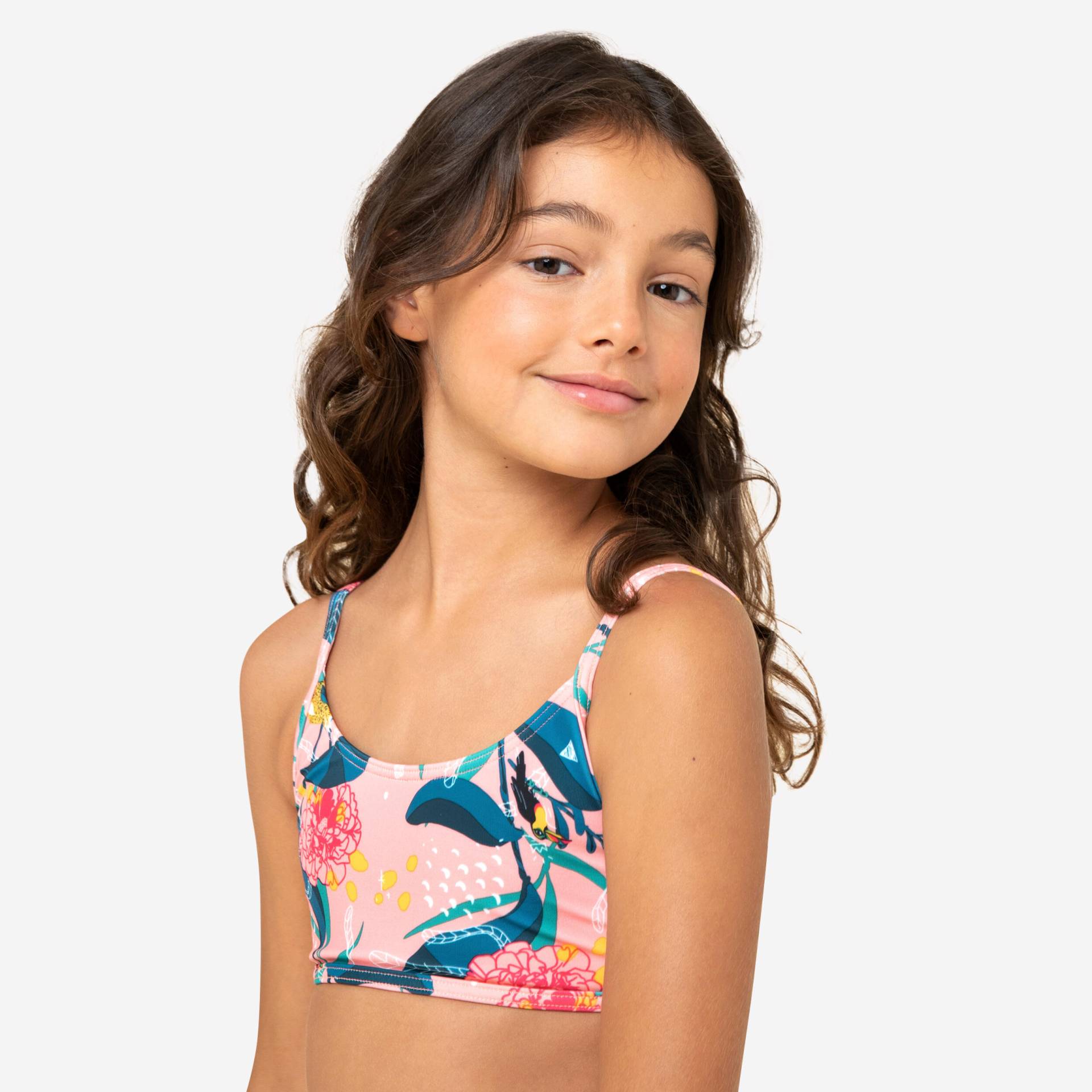 Bikini-Oberteil Mädchen Bustier 100 rosa Bikini-Oberteil Mädchen Bustier 100 rosa von OLAIAN