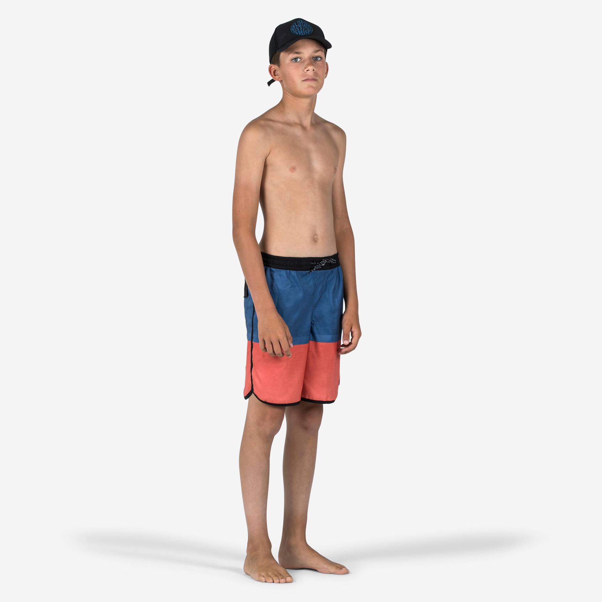 Boardshorts 500 blau/rot von OLAIAN