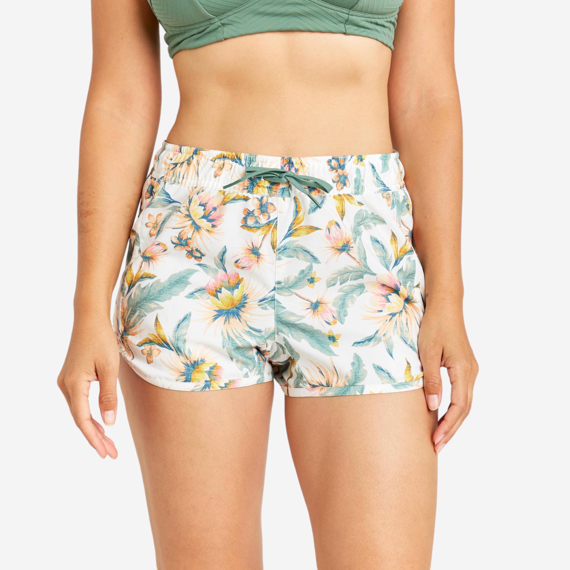 Boardshorts Damen - Tini Belly weiss Boardshorts Damen - Tini Belly weiss von OLAIAN