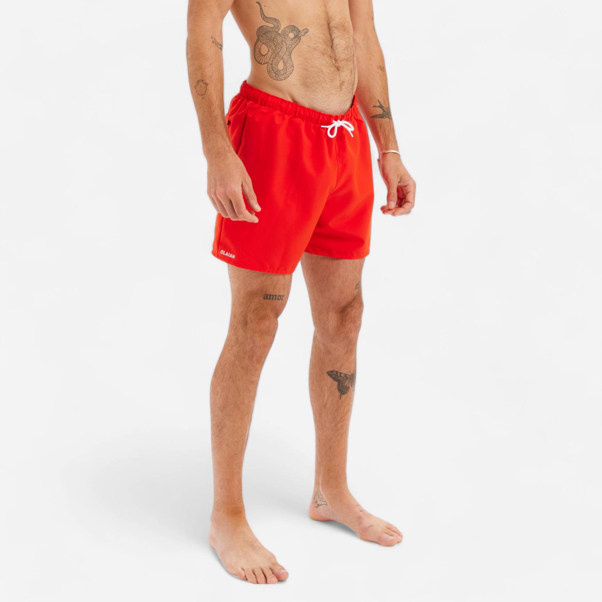 Boardshorts Hendaia - NT rot Boardshorts Hendaia - NT rot von OLAIAN