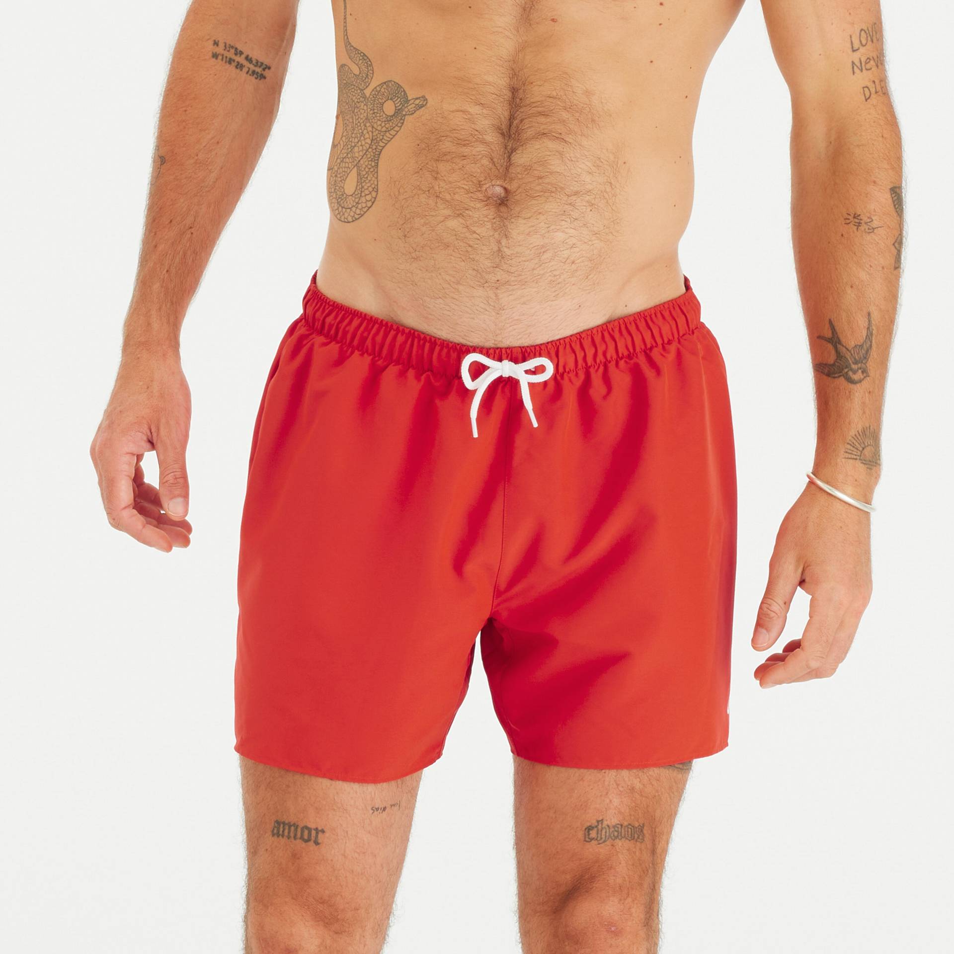 Boardshorts Herren kurz Hendaia MW 15" rot Boardshorts Herren kurz Hendaia MW 15" rot von OLAIAN