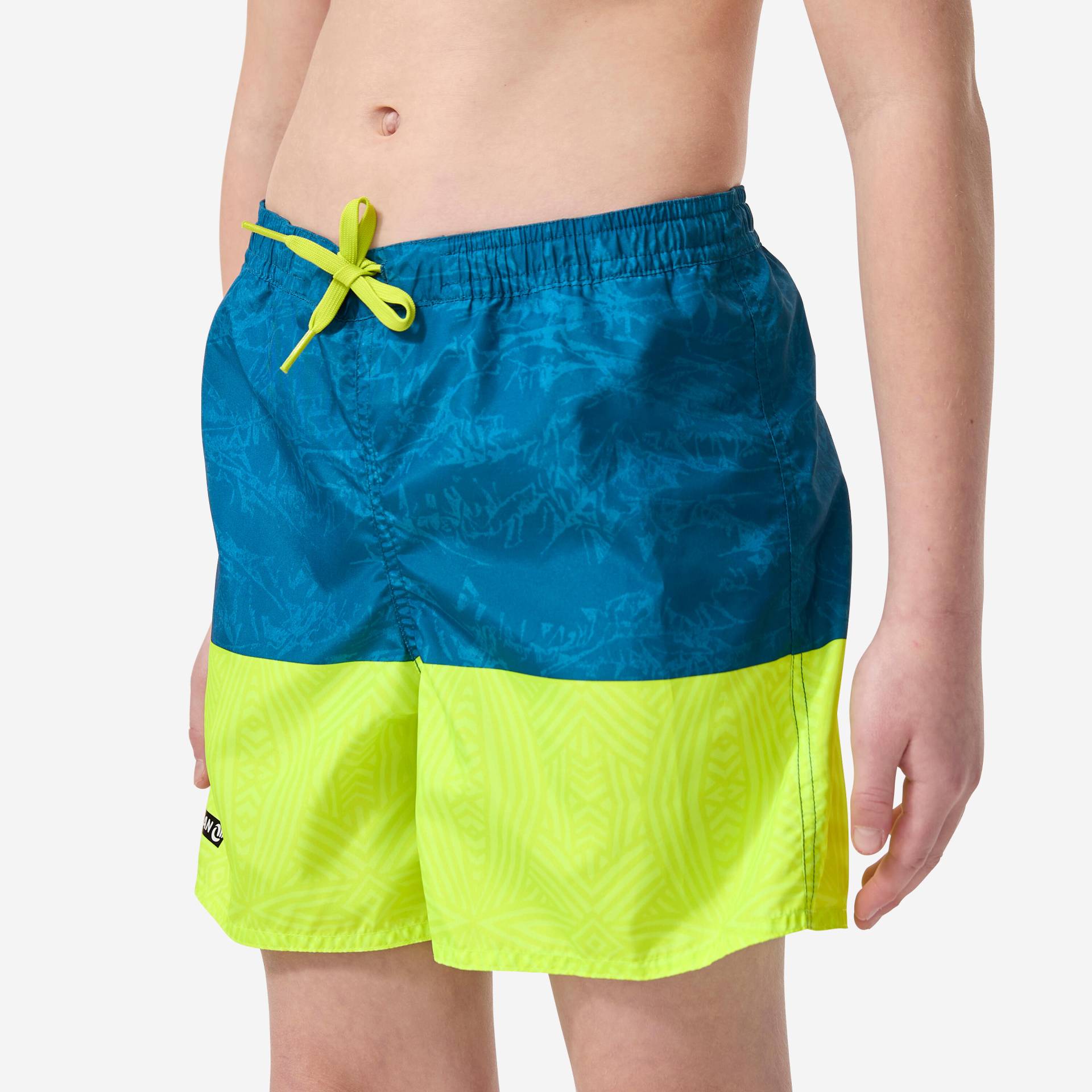 Boardshorts Jungen blau/gelb Boardshorts Jungen blau/gelb von OLAIAN