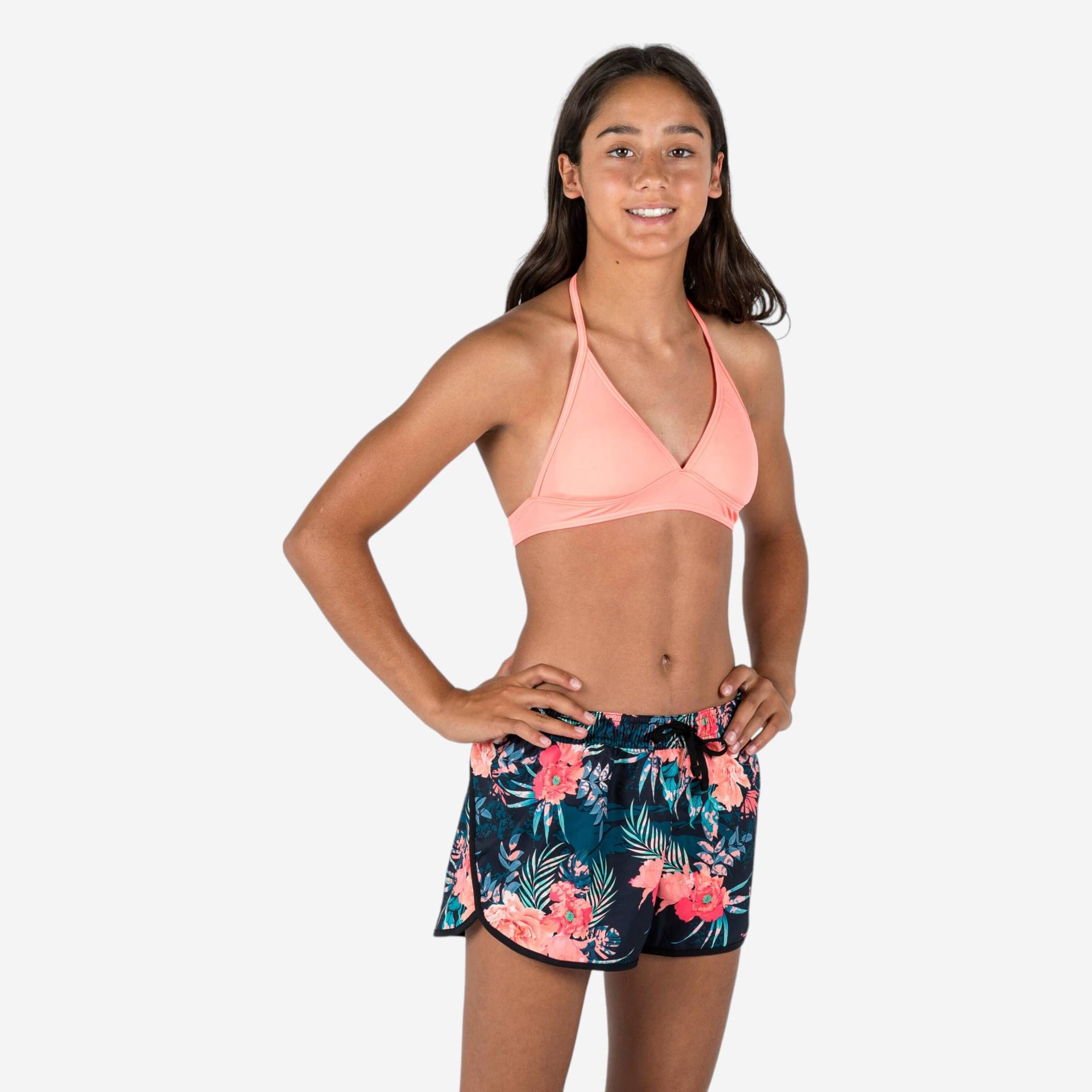 Boardshorts Mädchen 100 Katy Shiso schwarz Boardshorts Mädchen 100 Katy Shiso schwarz von OLAIAN