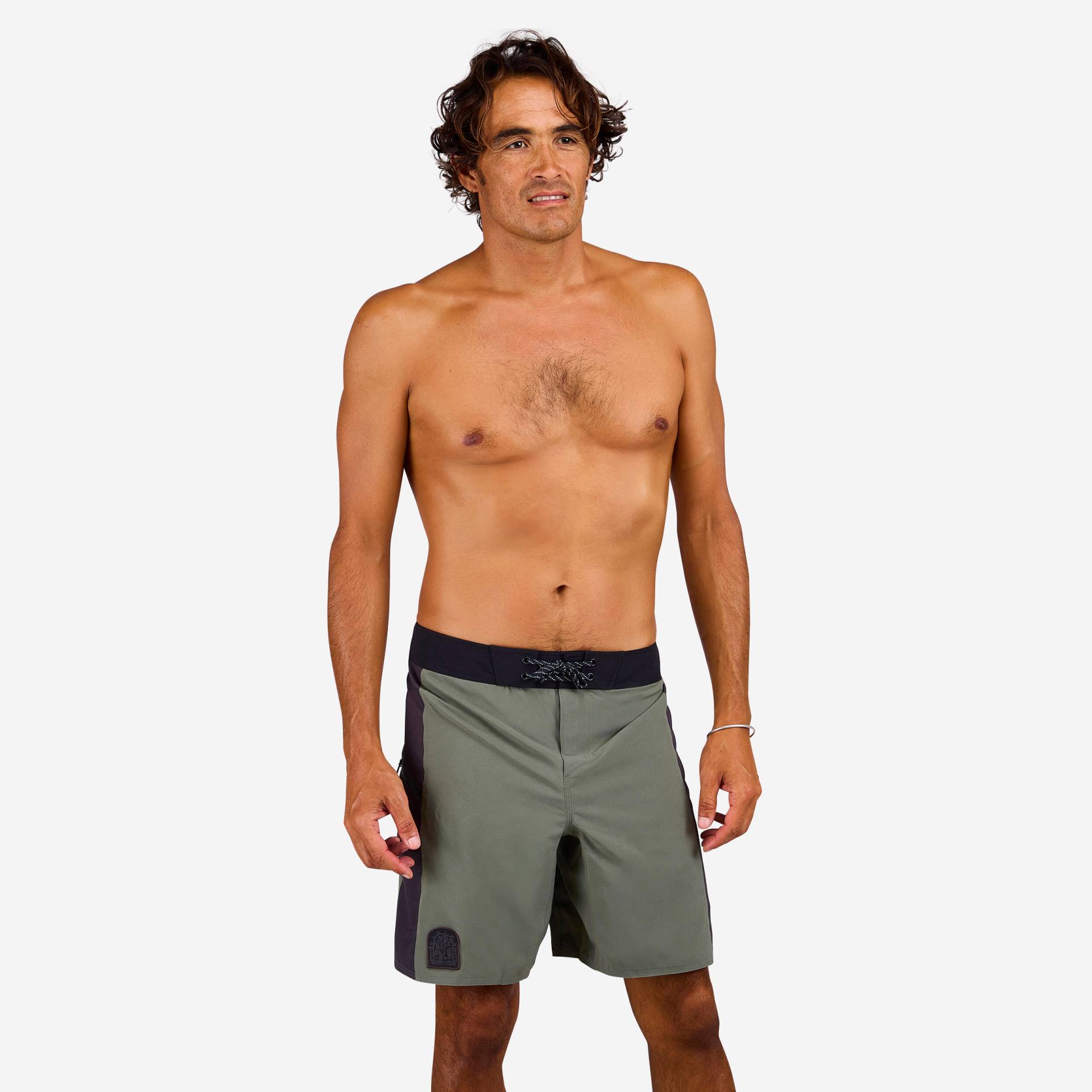 Boardshorts Surfen 500 19" Alex khaki Boardshorts Surfen 500 19" Alex khaki von OLAIAN
