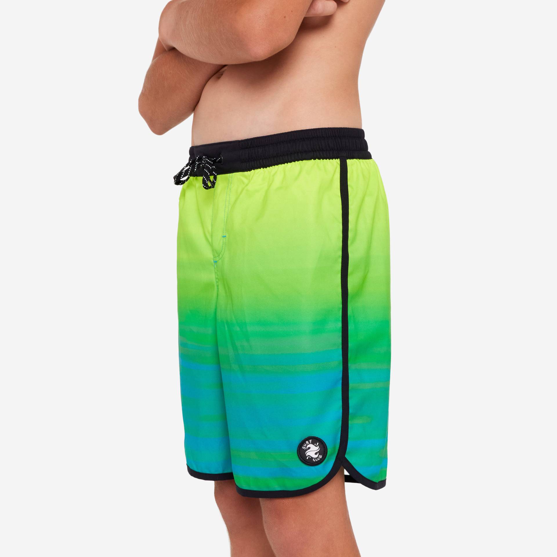 Boardshorts Surfen Jungen 500 Offshore grün/blau Boardshorts Surfen Jungen 500 Offshore grün/blau von OLAIAN