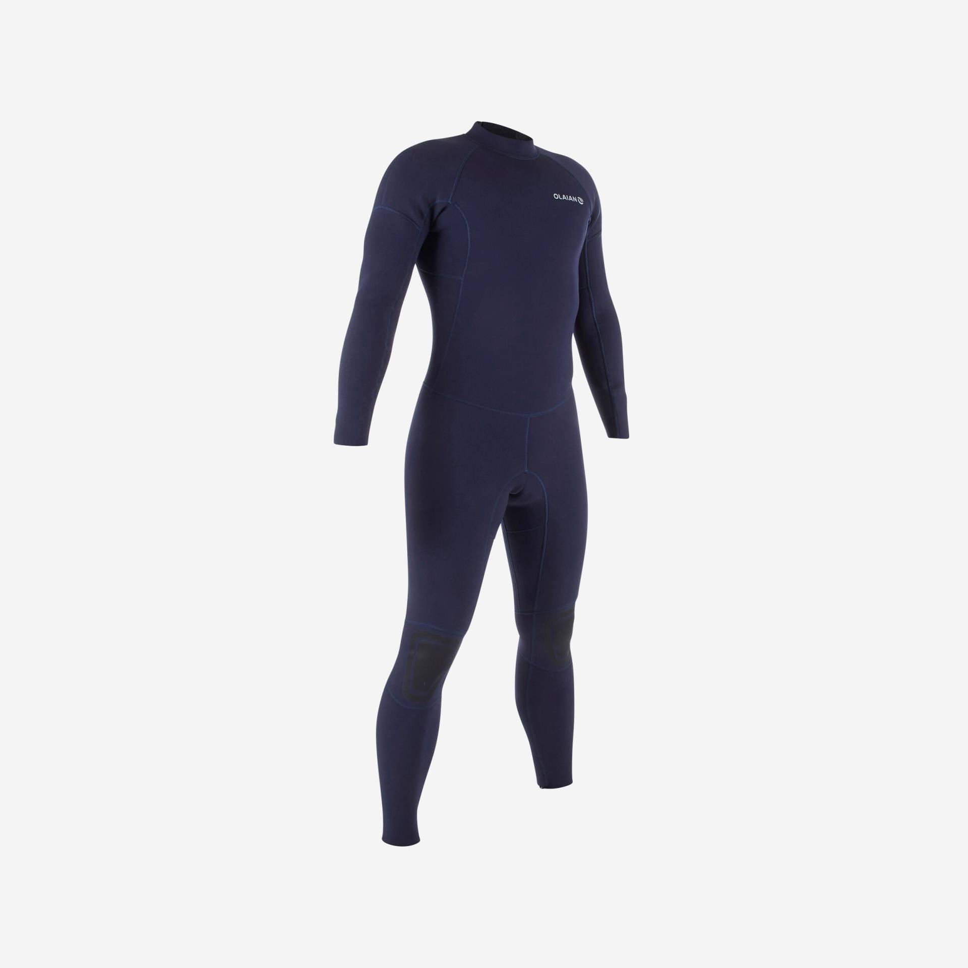 Neoprenanzug Surfen Herren - 100 Neopren 2/2 mm blau von OLAIAN