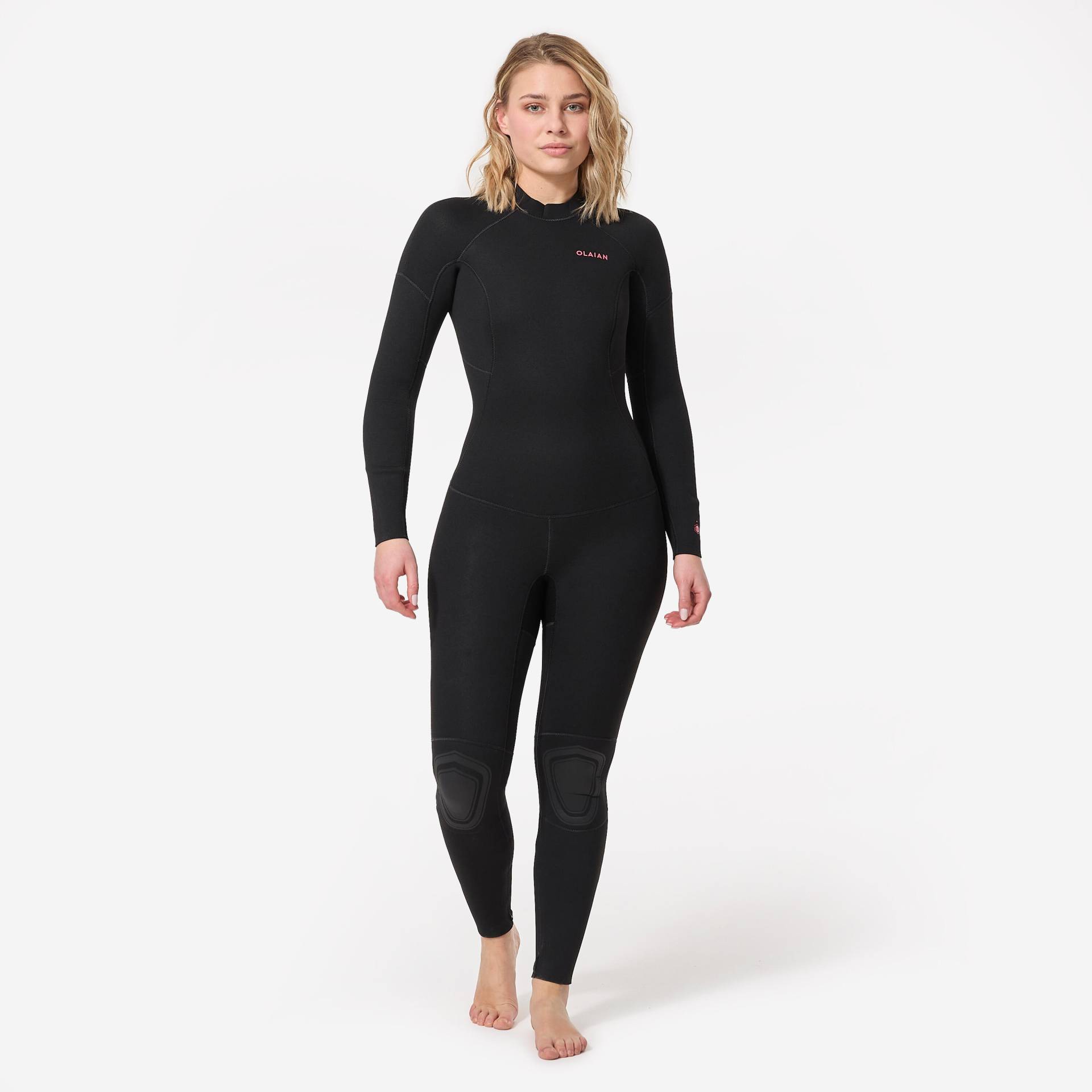 Neoprenanzug Surfen Damen 4/3 mm Rückenverschluss 100 Neoprenanzug Surfen Damen 4/3 mm Rückenverschluss 100 von OLAIAN