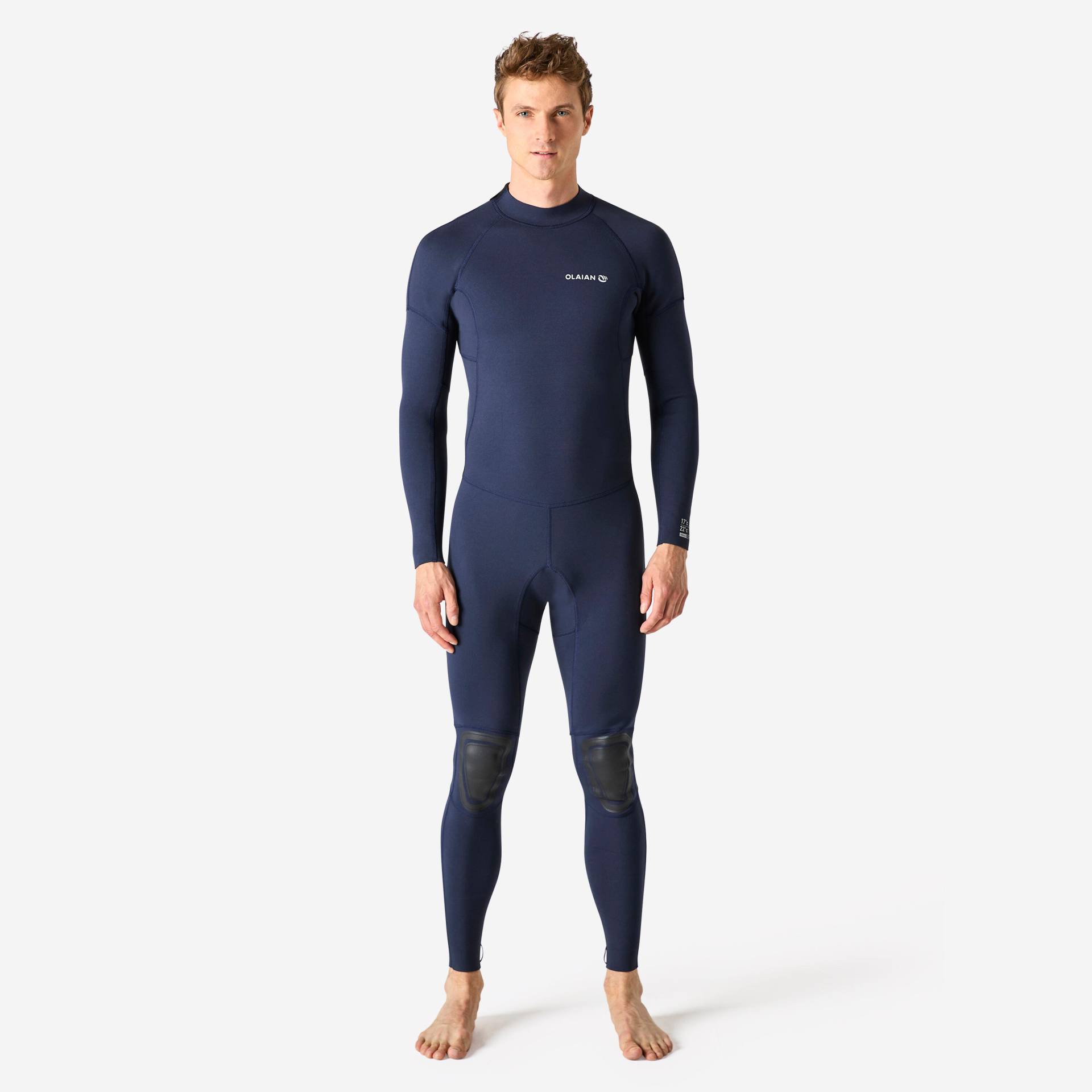 Neoprenanzug Surfen Herren - 100 Neopren 2/2 mm blau Neoprenanzug Surfen Herren - 100 Neopren 2/2 mm blau von OLAIAN