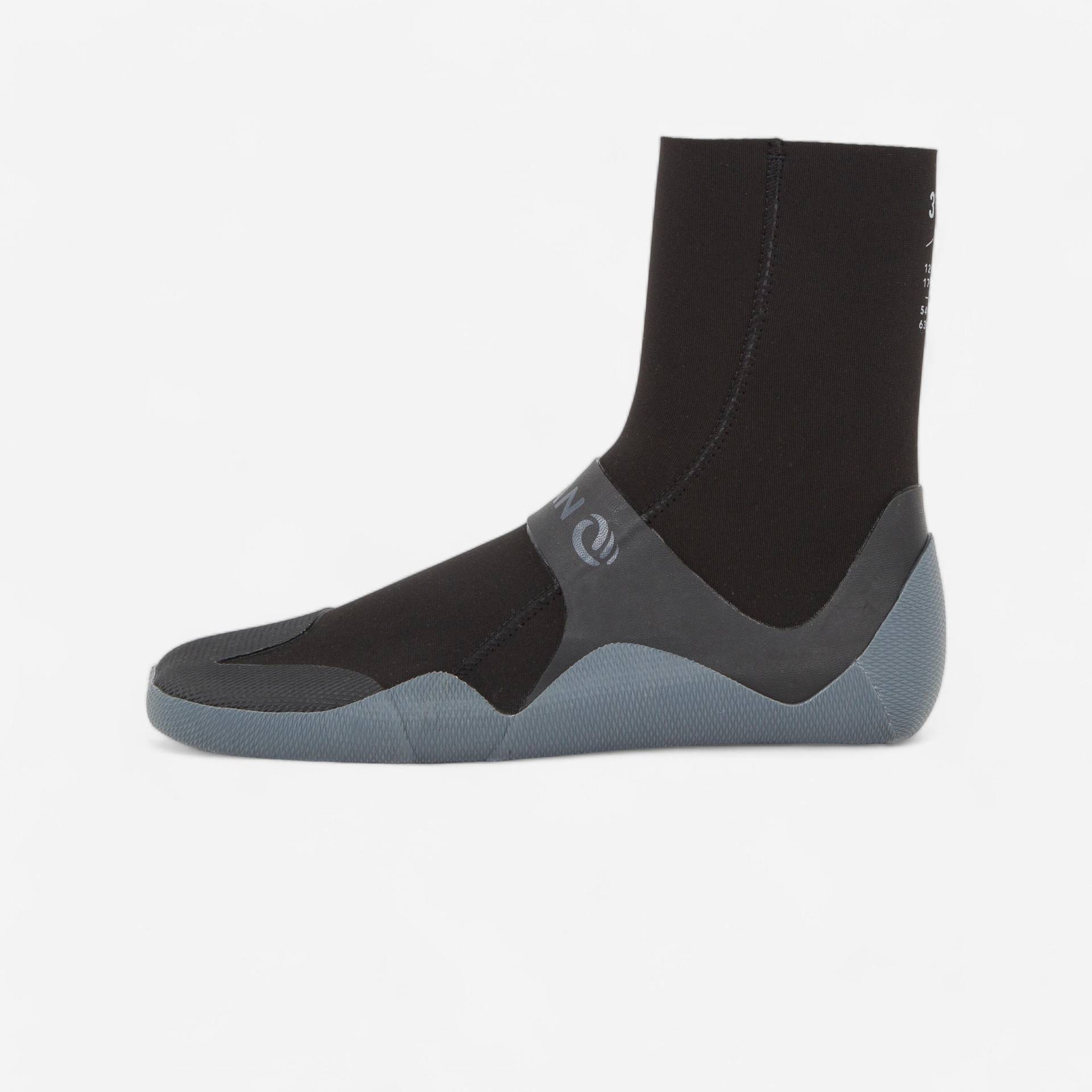 Neoprenschuhe Surfen 500 Neopren 3mm schwarz Neoprenschuhe Surfen 500 Neopren 3mm schwarz von OLAIAN