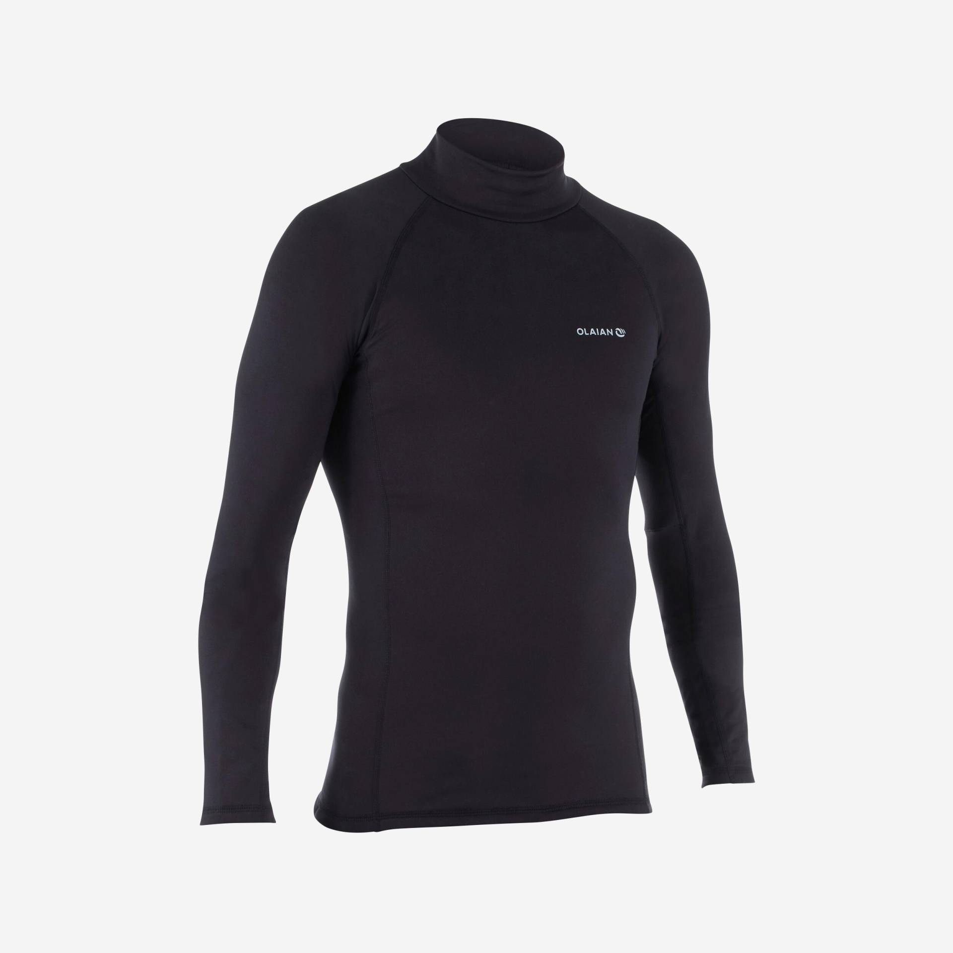 Shirt langarm Herren Fleece - 900 schwarz Shirt langarm Herren Fleece - 900 schwarz von OLAIAN