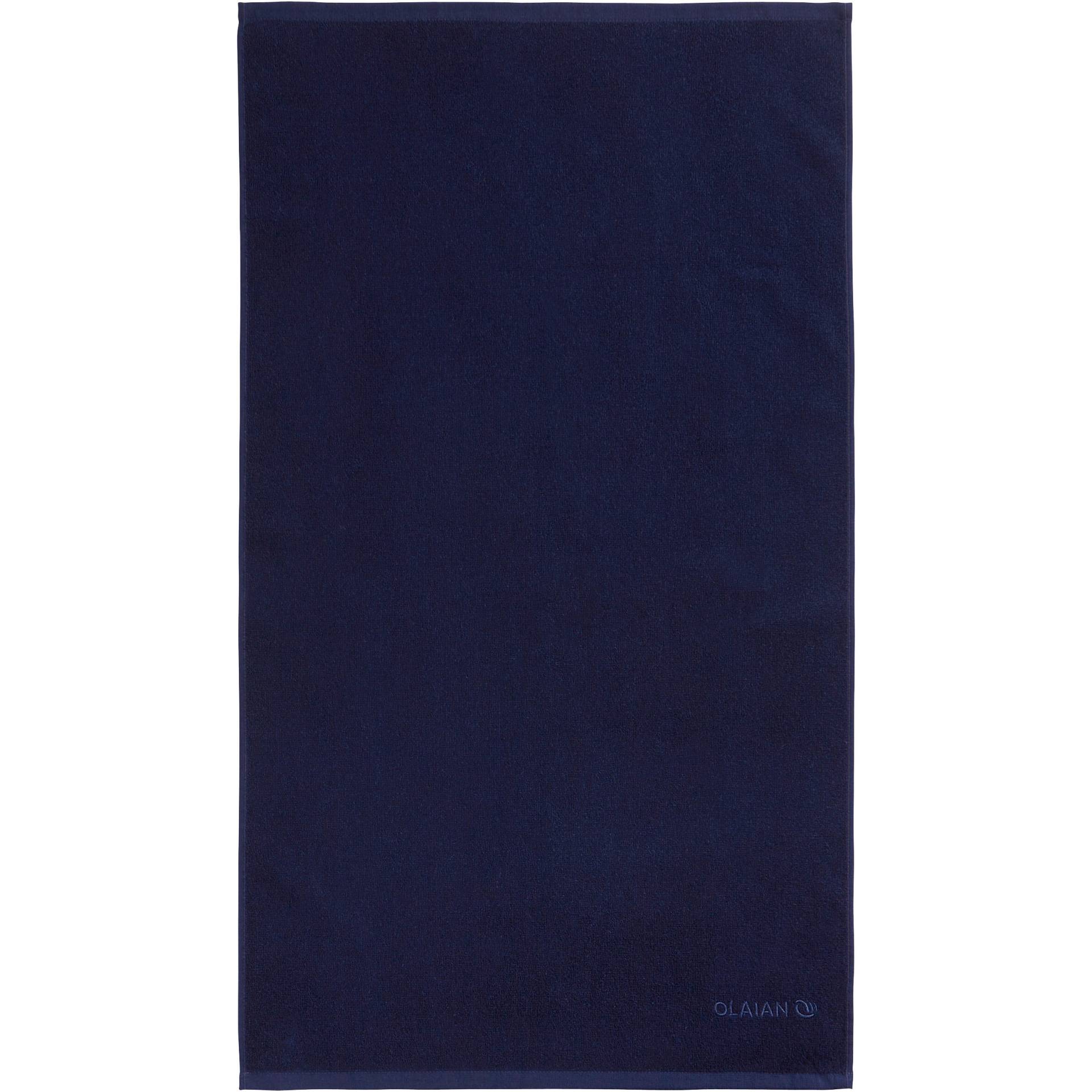 Strandhandtuch S 90 × 50 cm dunkelblau von OLAIAN