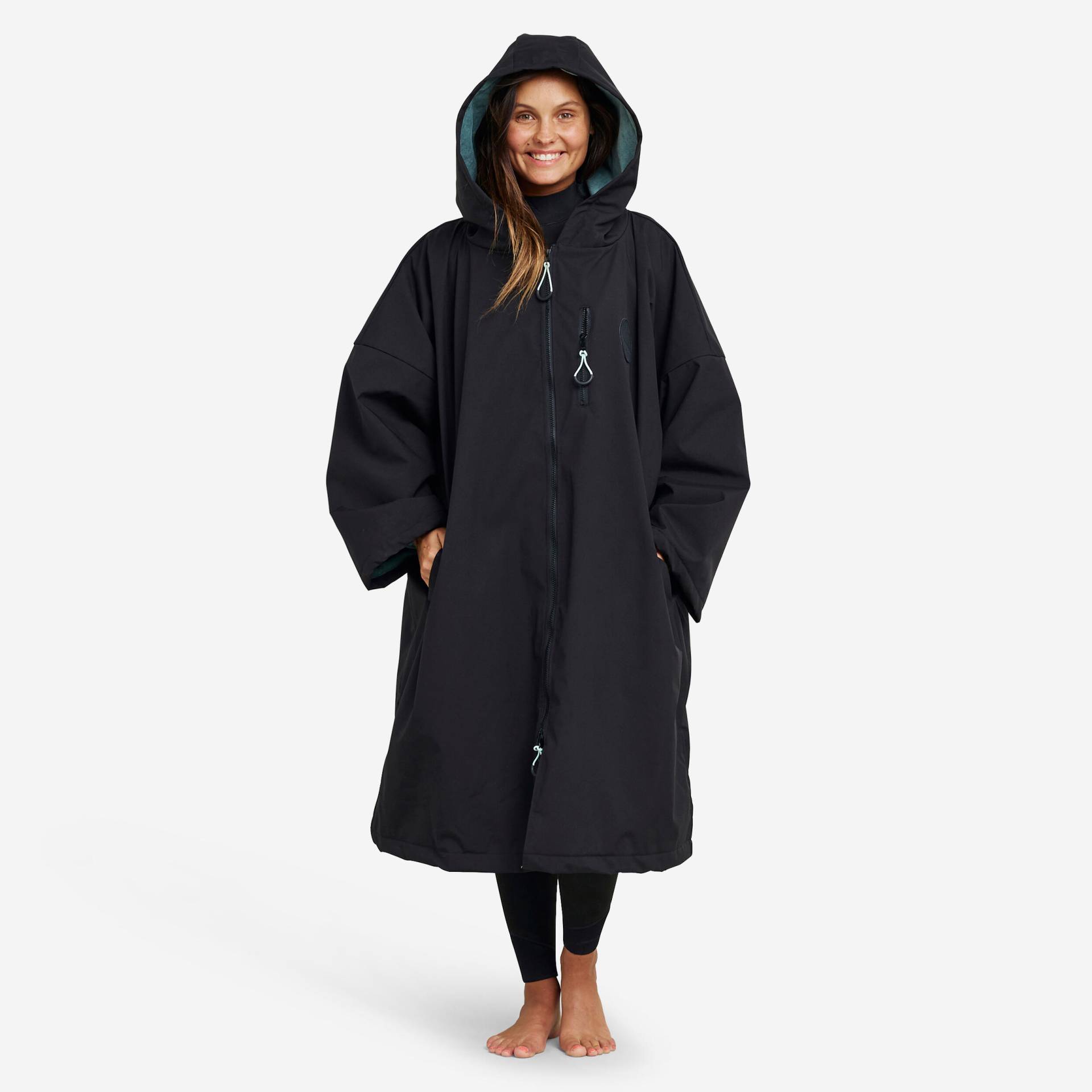 Surf-Poncho Damen/Herren - 950 schwarz Surf-Poncho Damen/Herren - 950 schwarz von OLAIAN