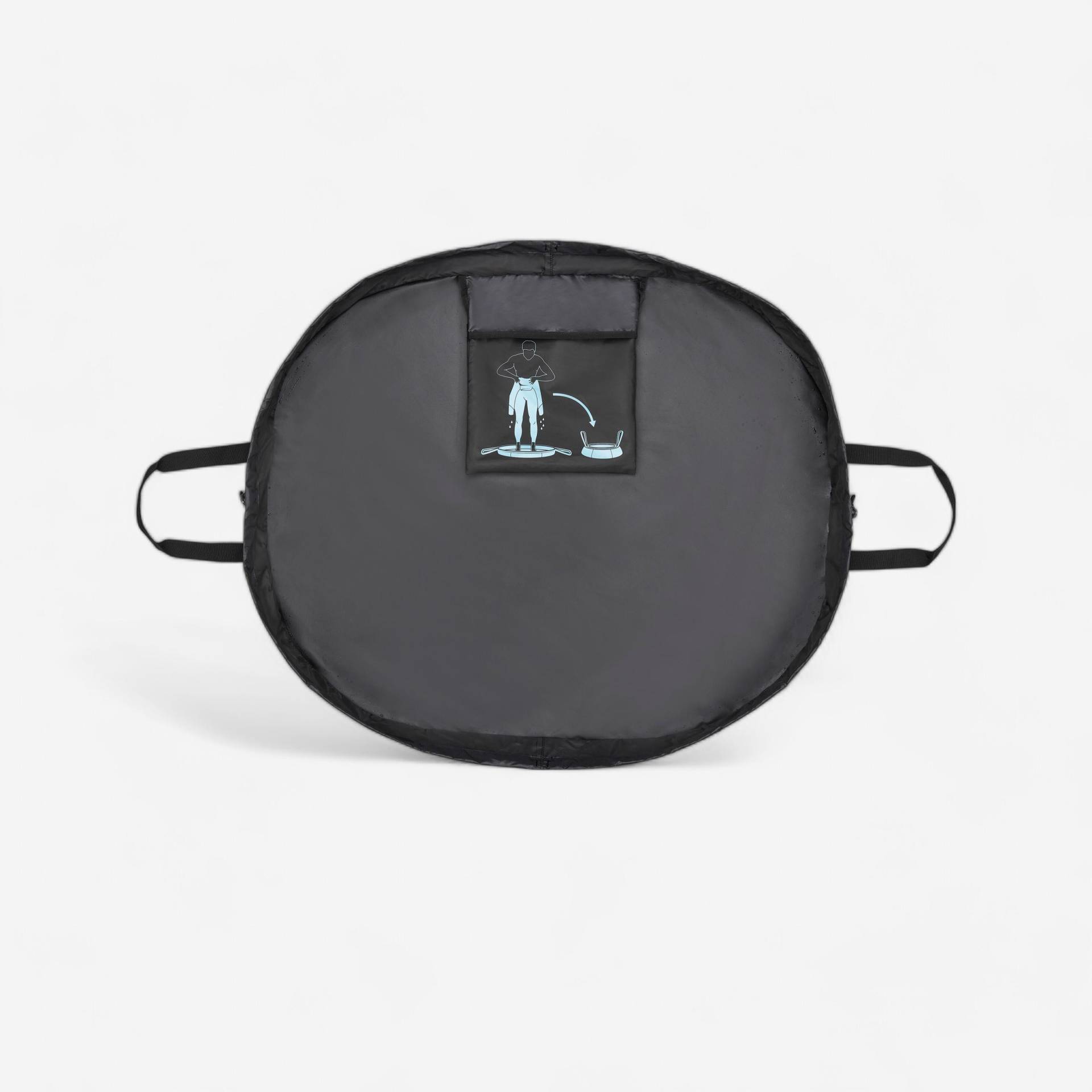 Tasche für Surf-Neoprenanzug - schwarz Tasche für Surf-Neoprenanzug - schwarz von OLAIAN