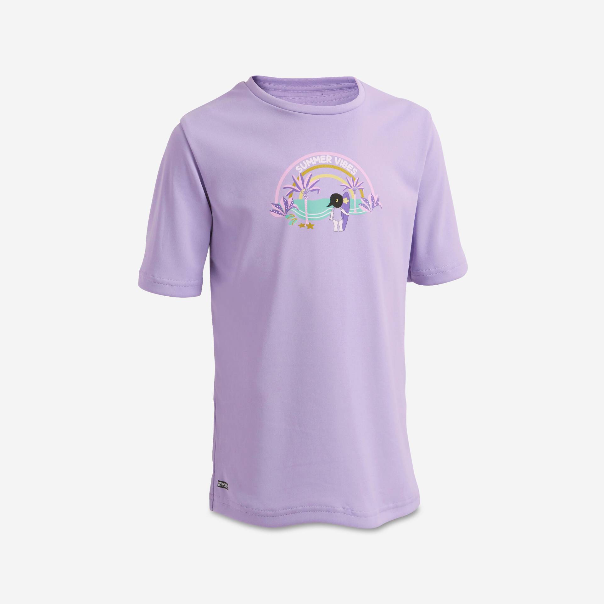 UV-Shirt Surfen Kinder 100 violett UV-Shirt Surfen Kinder 100 violett von OLAIAN