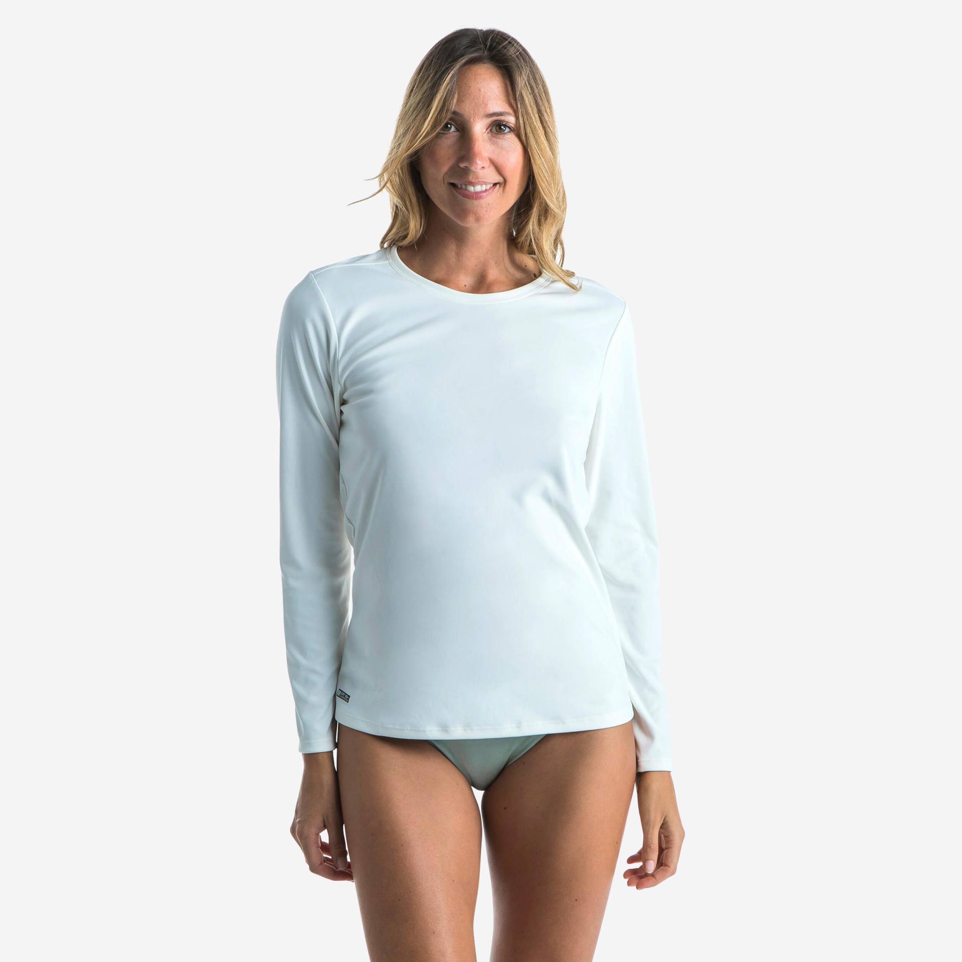 UV-Shirt Surfen Damen langarm - Malou ungefärbt von OLAIAN