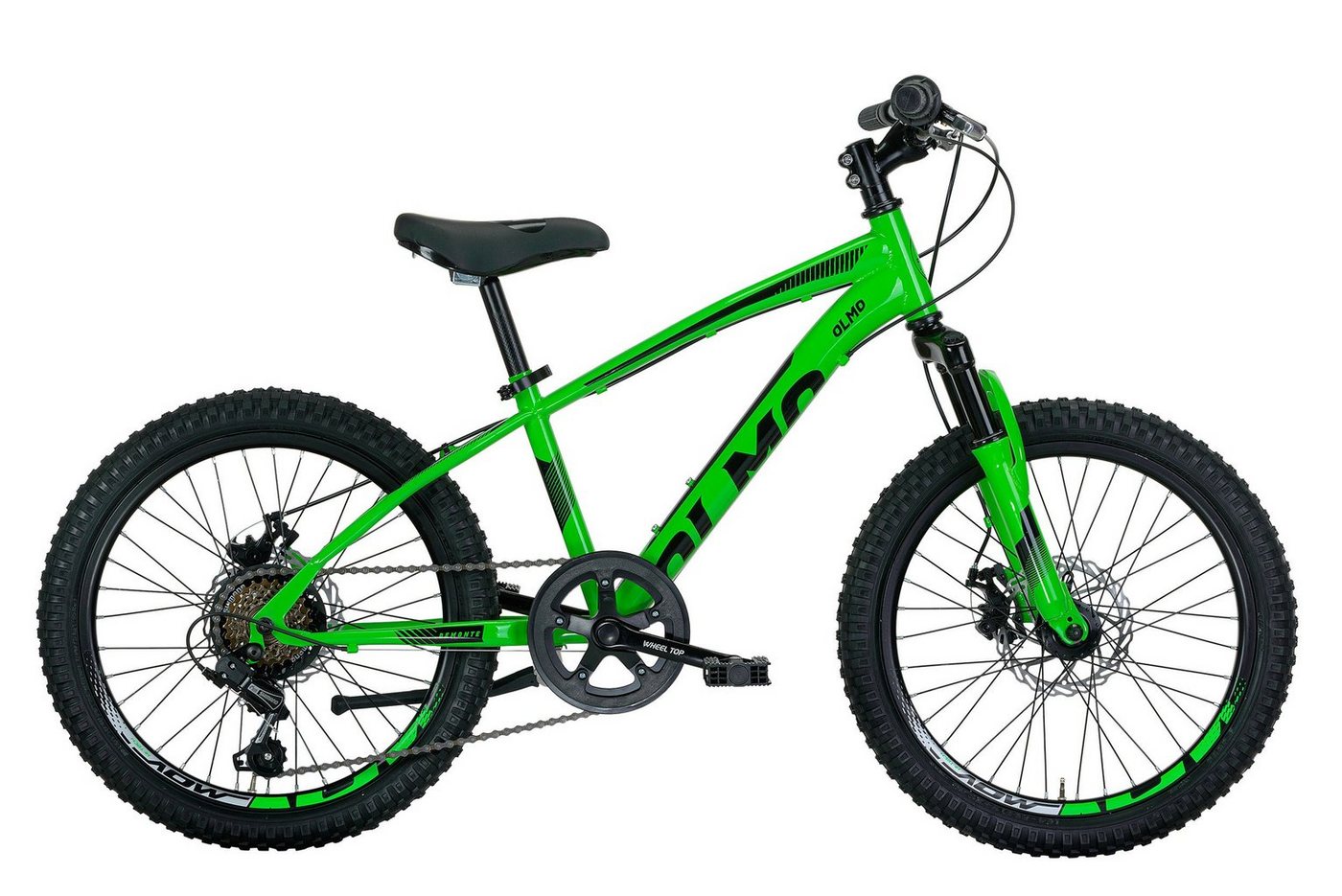 OLMO Jugendfahrrad, 6 Gang Shimano TY21 Schaltwerk, Kettenschaltung, Mountainbike 20 Zoll Demonte OLMO Jugendfahrrad, 6 Gang Shimano TY21 Schaltwerk, Kettenschaltung, Mountainbike 20 Zoll Demonte von OLMO