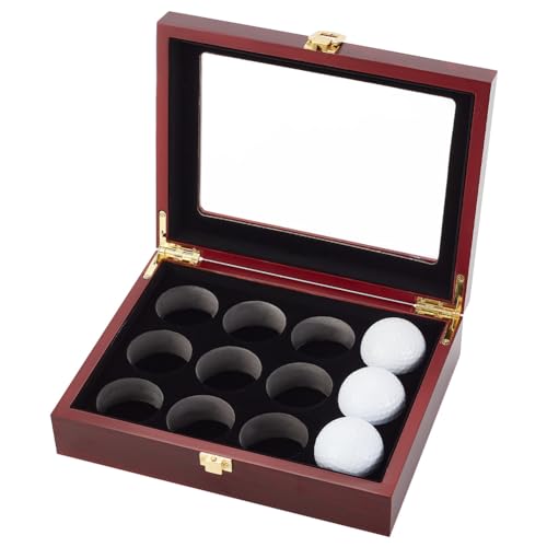 OLYCRAFT Golfball Vitrine 12 Loch Holz Vitrine Für Golfball Ausstellung Aufbewahrungsbox Golfball Holzvitrine Geschützter Schrank Golfregal Für Golfball Sammlungen - 220x170x63mm OLYCRAFT Golfball Vitrine 12 Loch Holz Vitrine Für Golfball Ausstellung Aufbewahrungsbox Golfball Holzvitrine Geschützter Schrank Golfregal Für Golfball Sammlungen - 220x170x63mm von OLYCRAFT